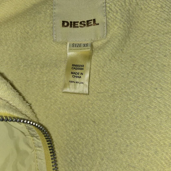 Diesel Women's Vibrant Yellow Bomber Jacket - Picture 8 of 11